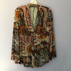 Ladies Paisley Vintage blouse